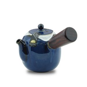1.1寶藍瓷側把壺