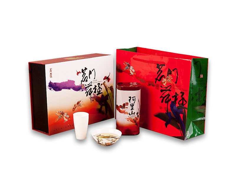 中秋高山茶節禮盒-阿里山珠露300公克(150公克2入)